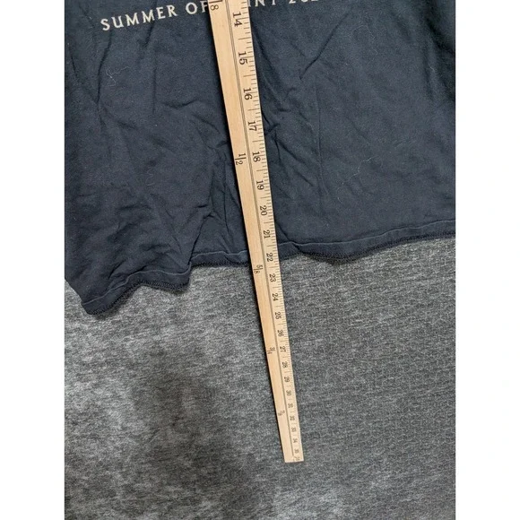 Skillet Band T-Shirt Summer of Destiny 2023 Tour Black Graphic Tee Mens Large - Picture 3 of 6